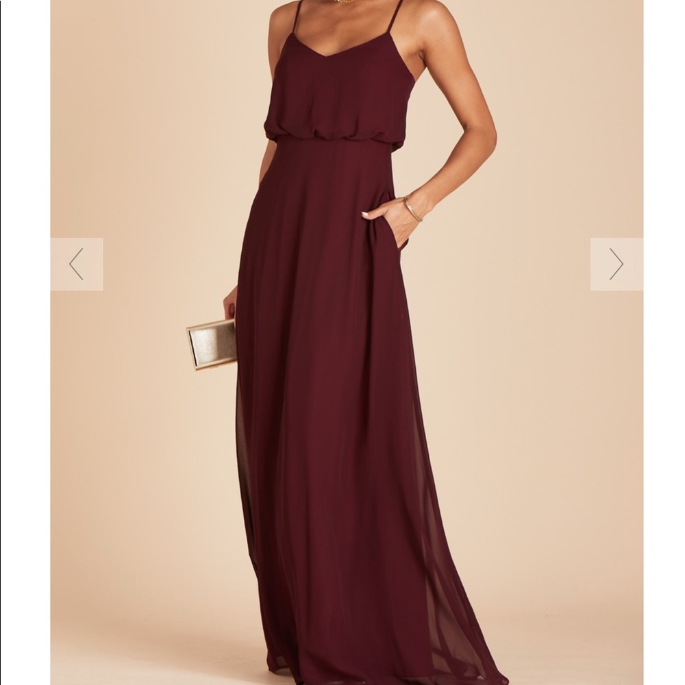 Birdy Grey Gwennie Cabernet Bridesmaid Dress